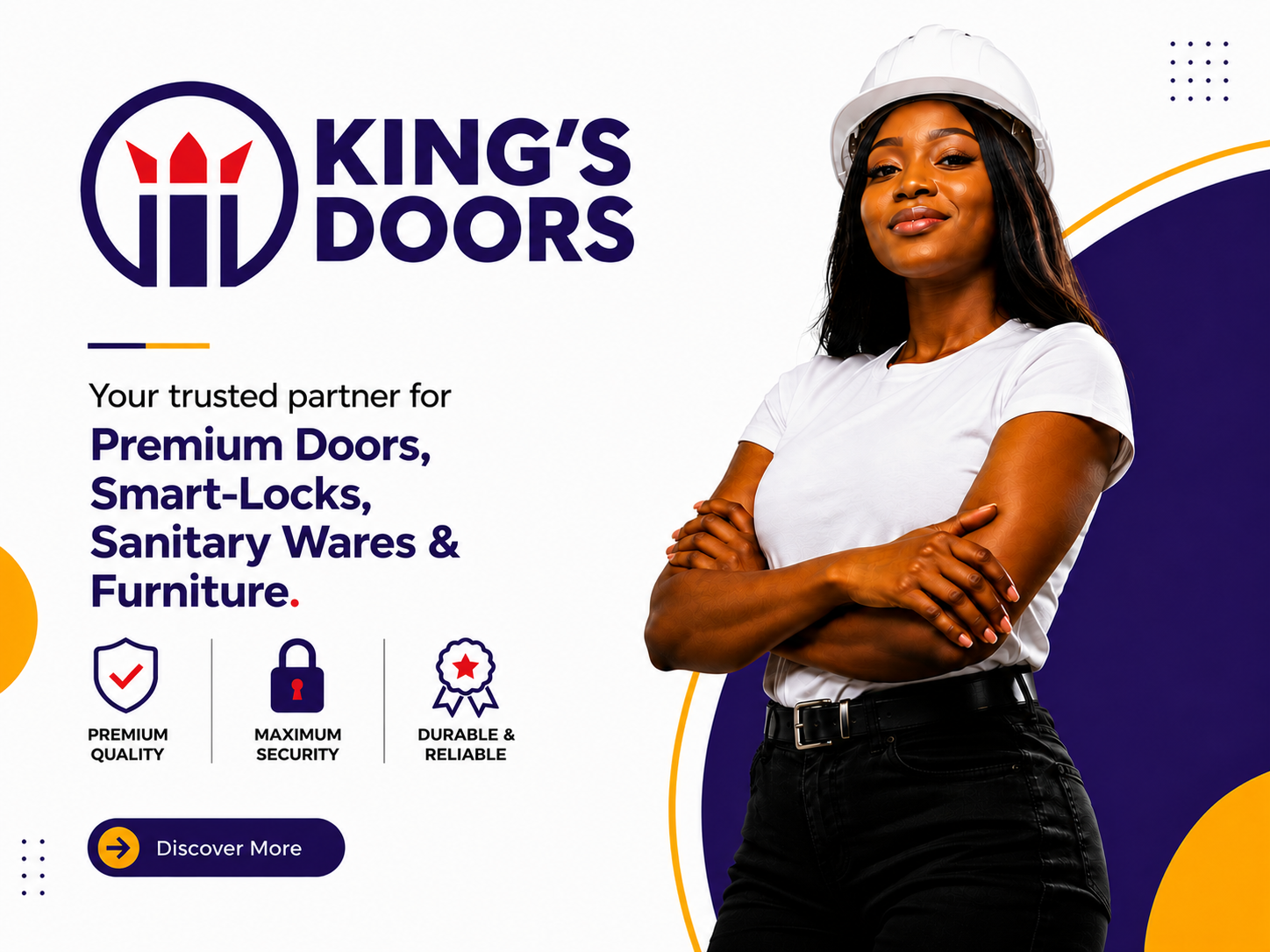 Shop Royal King's Copper Door|||Buy ₦4M+ Online. Get 2% Off. |||Top Deals on Premium WCs|||FREE DELIVERY!|||Turn your Network into Income|||Enugu, We Are Now Open.|||Secure Your Home with Confidence|||Download the King's Doors App Today|||One Partnership. Endless Security.|||2% Referral Commission|||Upgrade Your Kitchen Tap Today.